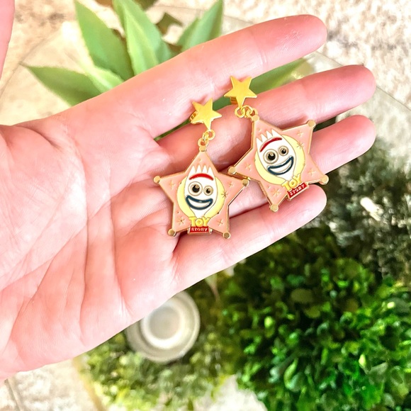 Toy Story Forky Earrings - Picture 5 of 6